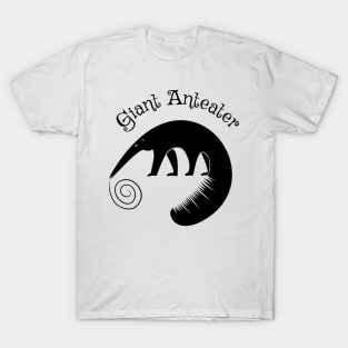Black Giant Anteater T-Shirt